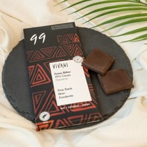 비바니 다크초콜릿 99% 80g 비건초콜릿, 1개
