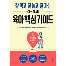 잘 먹고 잘 놀고 잘 자는 0~3세 육아 핵심 가이드, 위즈덤하우스, 9791191583144, 류인혁 저