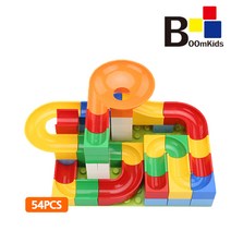 붐키즈 공굴리기블럭 54pcs 혼합색상 1+1