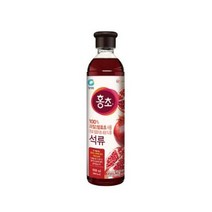 청정원 홍초 100% 자연발효초 사용 석류, 500ml, 1개