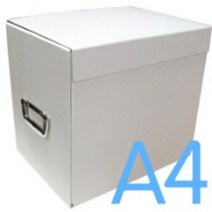 [바보사랑] 무지 제안서 박스 A4(미색)-은색손잡이1set-5개[로얄오피스], 상세 설명 참조, 상세 설명 참조