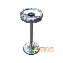 리빙 스텐봉재털이 H형 스탠드형 실내외겸용 뚜껑형, 색상:[색상]본상품