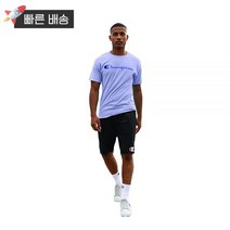 챔피온 Champion 남성용 더블 드라이 속건성 캐주얼 크루 양말 6개 팩 409995, 6-12, White With Stripes (6 Pack)