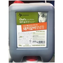 민트딜 백설 돼지갈비양념 식자재도매 10KgX1개, 1