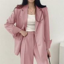 블레이져 린넨 라운드 우먼 키작녀 브이넥 자켓 고급스러운 슬림 여성