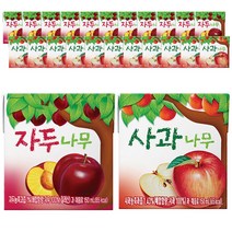 서울우유 사과나무 150mlx12개 자두나무 150mlx12개, 1세트