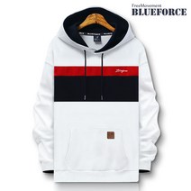 블루포스 코리아 남녀공용 켈로드 후드티셔츠(JJHTU5) 오버핏 캐주얼 긴팔티 커플 후드티 단체복