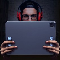 IPad 태블릿 컨트롤러 PUBG 모바일 게임 조이스틱 트리거 패드 그립 핸들, 한개옵션1, 한개옵션0