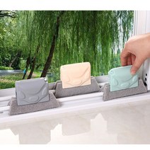 1+1+1 틈새 브러쉬 창문틀 청소솔 베란다 주방 모서리 클리너, 그레이1P+아이보리1P+민트1P