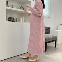임산부플리츠원피스 만삭원피스 임부하객원피스