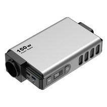 무소음발전기 소형 캠핑 150w 휴대용 미니 발전소 pd100w 홈 비상 전원 은행, 찢어진 조각, 유럽 ​​연합, 1개