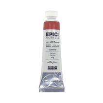 쉴드 에픽 아크릴물감 50ml 낱색 헤비바디, 620 Crimson