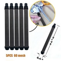 에어리스도장기 스프레이건 페인트스프레이건 5pcs 에어리스 건 필터 30 메쉬 스프레이 스테인레스 스틸 전, [02] 60 Mesh
