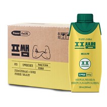 파워풀엑스 단백질음료 바나나맛 250ml x 18개