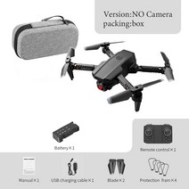 XT6 미니 드론 4K HD 프로페셔널 카메라 이파이 Fpv VR 공기 압력 고도 유지 장거리 RC 헬리콥터 장, 01 Basic 1B