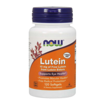 나우푸드 루테인 10mg 120 소프트겔 ( LUTEIN 10mg 120 SGELS ) 눈건강 항산화 시력 보호, 1개