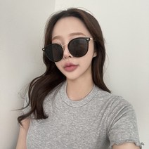 VANANA2 남녀공용 라운드 투톤 선글라스