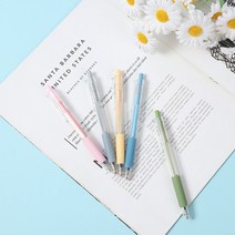블랙컬러 마카롱볼펜 사무용품 학용품 판촉펜 KK270, 마카롱 볼펜_그린