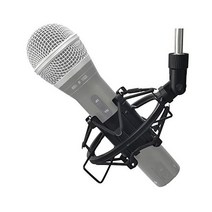 마이크 쇼크 마운트 홀더 For Samson Q2U Shure 슈어 SM58 ATR2100-USB Behringer 베링거 Xm8500 Clip Mount for 지름 28mm-