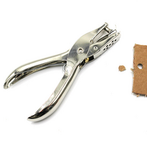 코팅지 단일구멍펀치 1공펀칭기