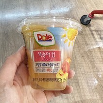 돌 후룻컵 복숭아 198g x 3개 일반포장, 종이박스포장