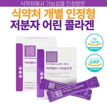 어린 콜라겐 기능성 피부 건강 보습 비오틴 히알루론산 저분자 펩타이드 건강기능식품 Fish Collagen, 30포 x 2통 (복수구매할인)