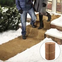경사로 보행 야자매트 계단 미끄럼방지 패드 coco liner roll garden plant mat 코코넛 매트 카페트 식물 코코넛 매트, 60x85cm