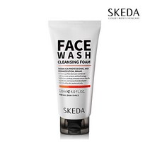 스케다 페이스 워시 클렌징 폼 120ml, 1개