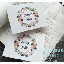 크리스마스 카드 50pcs 화환 메리 감사합니다 작은 선물 쓰기 가능한 메시지 청첩장 장식 인사말 6x8cm, 6, 50개