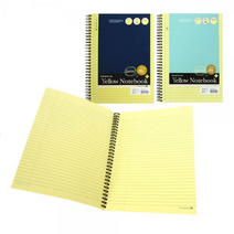 3500 노랑내지 SP절취노트(16절/좌철), 1, 네이비