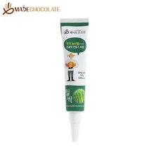 우리 농산물로 만든 밀싹 초코펜 연두색 튜브펜, 1개, 100g
