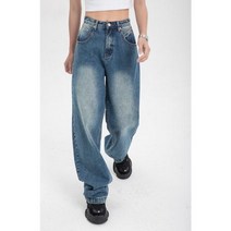 데님 청자켓 청난방 청남방 연청 진청 셔츠 블라우스 넓은 다리 바지 스트레이트 청바지 용 플러스 사이즈 빈티지 진 하이 웨이스트 여름 시크한 디자인