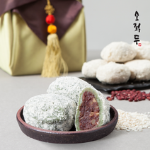 소적두 쑥 찹쌀떡 80gX24개입 국산팥앙금 국산찹쌀, 80g x 24개입, 없음