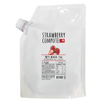 파낙스 딸기콤포트 음료베이스 1kg, 8개