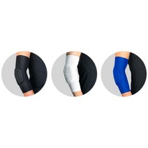 골프용 엘보방지 충돌방지 팔꿈치보호대 관절보호대 핸드볼, 블랙/L