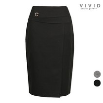 비비드시크릿가너 VIVID 여성 허리비죠 가을봄 정장 스커트