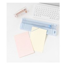 종이재단기 1P A4 문서 서류 사진 절 커팅기, 화이트