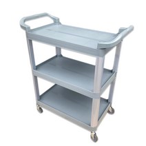 한백카트 3단 대형 서빙 주방 식당 카트 HB-CR40, 1개