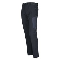 [파파브로] 남자 베이직 오픈클로징 후크 등산 바지 HS-PTKM-TEX26-블랙