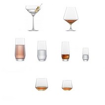 쇼트 즈위젤 글라스 퓨어 시리즈 위스키 양주잔 텀블러 칵테일 유리컵, 꼬냑／브랜디