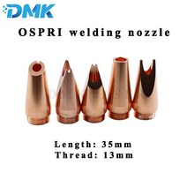 OSPRI 레이저 용접 건 노즐 Ospri 솔더링 용접기 건 35mm 길이 13mm 스레드 섬유 구리 노즐, 03 Send wire 4052