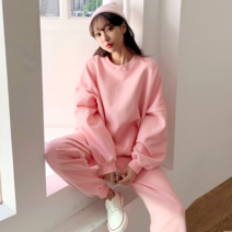 르엠마 우니모조 SET 플리스 양털 기모안감 여자트레이닝 여성트레이닝 홈웨어 여자트레이닝세트 여성트레이닝세트 겨울운동복세트 겨울트레이닝복세트 기모 여자 트레이닝복 세트