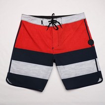 버뮤다 팬텀 해변 반바지 남성용 빠른 건조 캐주얼 다이빙 서핑 슈트 여름 패션 트렌드, 03 RED_01 30