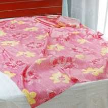 인견 홑이불 레이온 100% 150x200 cm 냉감 시원한 이불 국내생산 넉넉한 사이즈, 인견홑이불 - 핑 크