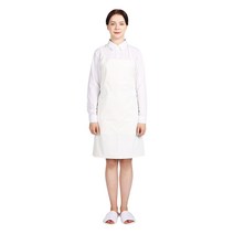 네오브릭 방수앞치마 단면코팅 소(주머니) 목끈형 65X73 27color, 흰색/무광