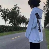 루즈핏 후드티 후드맨투맨 여성 트렌드 202 봄가을 유행 고가 클래식 VIBE 무드 와이드 상의 4330578033