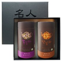 한국제다 뽕잎차+감잎차 선물세트 쇼핑백포함, 1세트