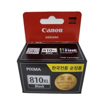캐논 Pixma MP237 정품잉크 대용량 검정 15ml (PG-810XL), 1개