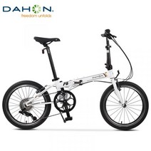 Dahon 다혼 P8 클래식 20 인치 가변 속도 초경량 성인 남성 여성 KBC083 접이식 자전거 스타일 style, 화이트