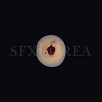 SFX.자가점착 외상피부 병원 경찰 군부대 응급처치 훈련교재 상처치료훈련 시뮬레이션 연습키트, 20.SFX.외상피부_총상_사입구(접촉형)